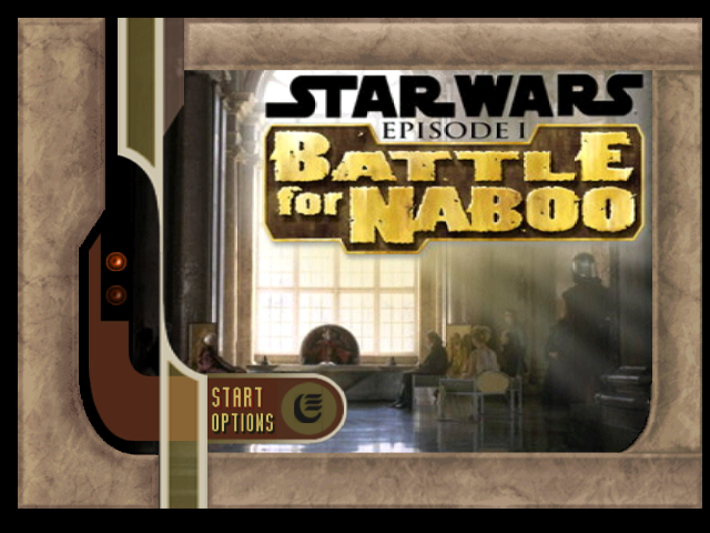 Star Wars: Episode I - Battle for Naboo (Nintendo 64) screenshot: Title screen