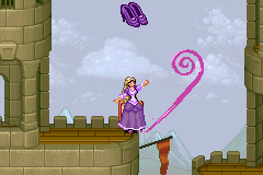 Barbie in The 12 Dancing Princesses (Game Boy Advance) screenshot: Ribbon Race 1