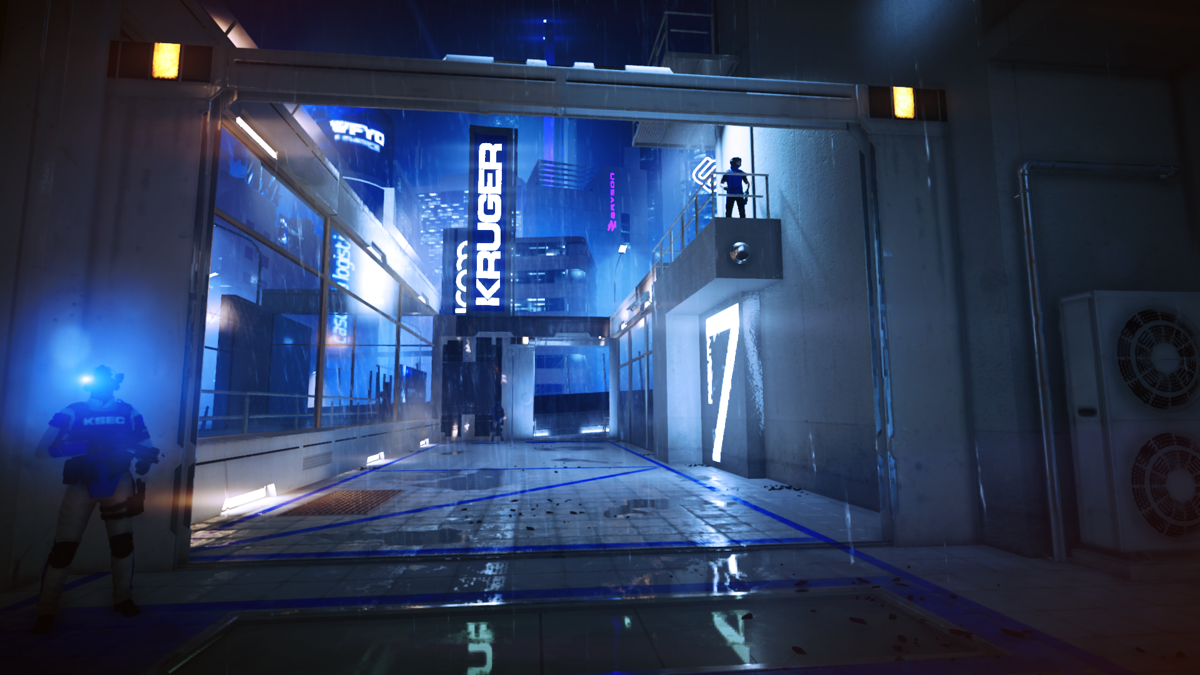 Mirror's Edge: Catalyst (Windows) screenshot: Leaving the prison