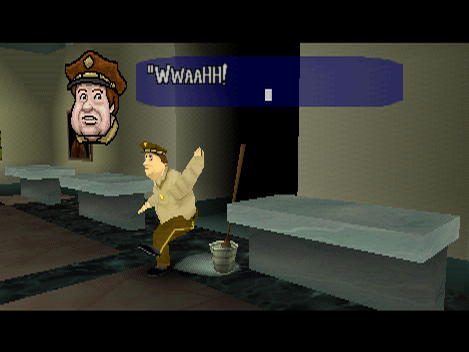 Scooby-Doo!: Classic Creep Capers (Nintendo 64) screenshot: Watch out for that... floor...