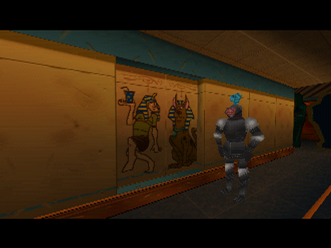 Scooby-Doo!: Classic Creep Capers (Nintendo 64) screenshot: And look for ways to hide as well.