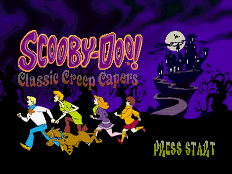 Scooby-Doo!: Classic Creep Capers (Nintendo 64) screenshot: Title Screen.