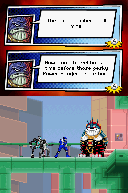 Power Rangers: Super Legends - 15th Anniversary (Nintendo DS) screenshot: Lizard Lips