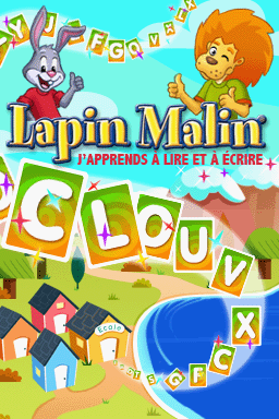 Lapin Malin: J'Apprends a Lire et a Ecrire (Nintendo DS) screenshot: Title Screen