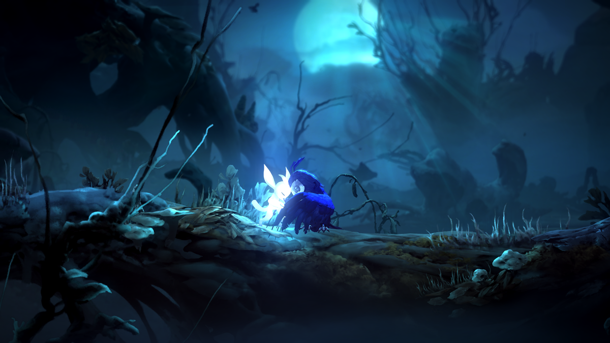 Ori and the Will of the Wisps (Xbox One) screenshot: What waits in the darkness?