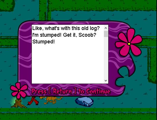 Scooby-Doo! and the Hollywood Horror (Browser) screenshot: Episode 1. Stump jokes.