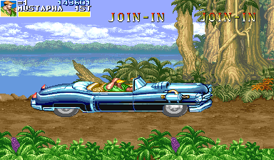Cadillacs and Dinosaurs (Arcade) screenshot: Cut-scene