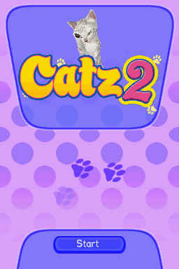 Petz: Catz 2 (Nintendo DS) screenshot: EU Title Screen