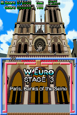 Pang: Magical Michael (Nintendo DS) screenshot: Stage 3...