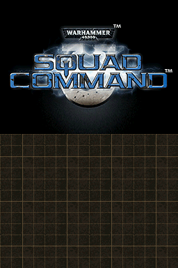 Warhammer 40,000: Squad Command (Nintendo DS) screenshot: Title Screen