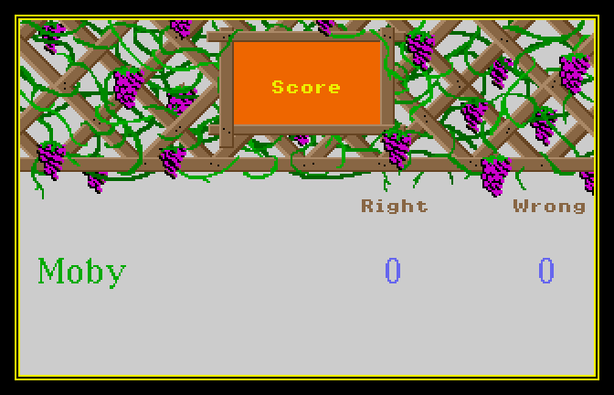 Aesop's Fables (Apple IIgs) screenshot: Final Score