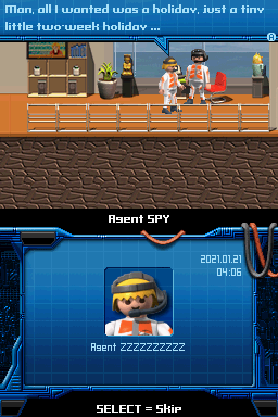 Playmobil Top Agents (Nintendo DS) screenshot: Spy Team Headquarters