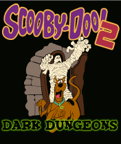 Scooby-Doo! 2: Dark Dungeons (J2ME) screenshot: The Title Screen.