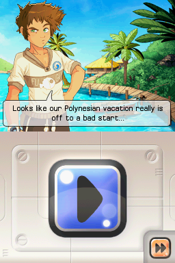 Petz: Dolphinz Encounter (Nintendo DS) screenshot: Bad start