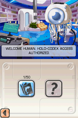 Petz: Dolphinz Encounter (Nintendo DS) screenshot: Library