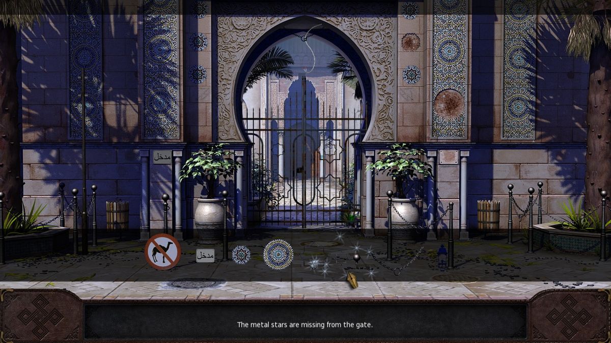 Chronicles of Mystery: Secret of the Lost Kingdom (Windows) screenshot: Assembling the old gate entrance