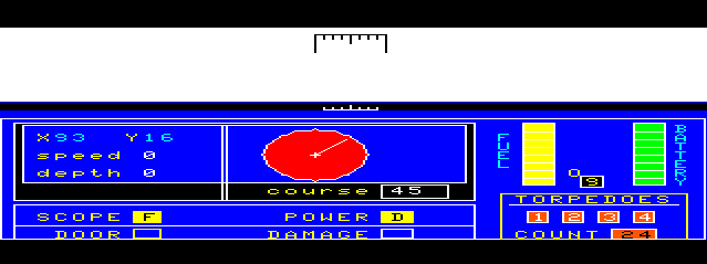 Fire One (TRS-80 CoCo) screenshot: Viewing with my Periscope