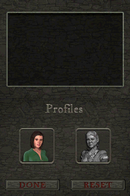 Hidden Mysteries: Vampire Secrets (Nintendo DS) screenshot: Profiles