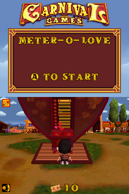 Carnival Games (Nintendo DS) screenshot: Meter-O-Love