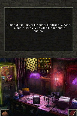 Hidden Mysteries: Vampire Secrets (Nintendo DS) screenshot: Crane Games