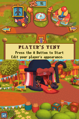 Screenshot of New Carnival Games (Nintendo DS, 2010) - MobyGames