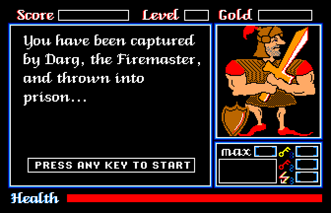 Gate (Apple IIgs) screenshot: The Story