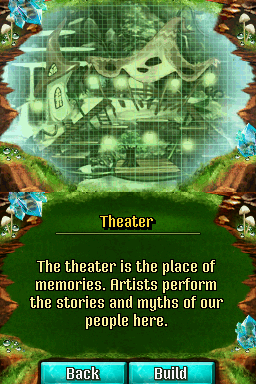 Jewel Legends: Tree of Life (Nintendo DS) screenshot: Theater