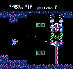 Section-Z (NES) screenshot: Generator