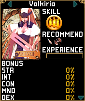 Xanadu Next (N-Gage) screenshot: Choose a spirit that provides you with a particular skill.