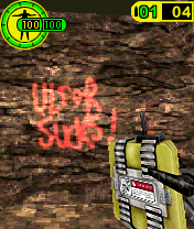 Red Faction (N-Gage) screenshot: Ultor do suck you know