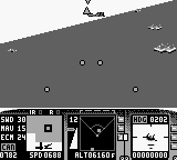 F-15 Strike Eagle (Game Boy) screenshot: Random shooting