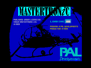 Protector (ZX Spectrum) screenshot: Loading screen