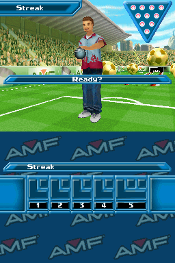 AMF Bowling Pinbusters! (Nintendo DS) screenshot: Ready?