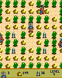 1849 Gold Rush (Mophun) screenshot: Level 4
