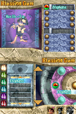 Tak: The Great Juju Challenge (Nintendo DS) screenshot: Blessing Gem