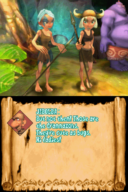 Tak: The Great Juju Challenge (Nintendo DS) screenshot: The Grammazons