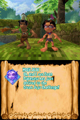 Tak: The Great Juju Challenge (Nintendo DS) screenshot: Team Pupanunu