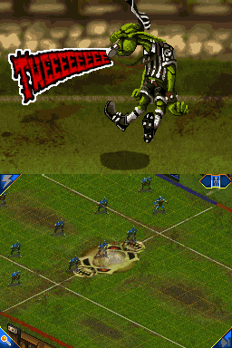 Blood Bowl (Nintendo DS) screenshot: Tweeeeeeee?