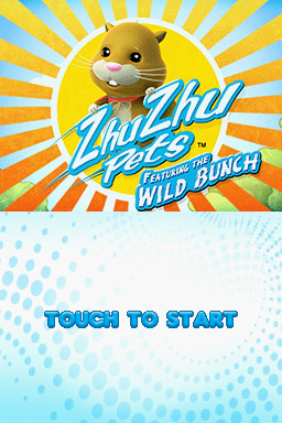 ZhuZhu Pets 2: Featuring The Wild Bunch (Nintendo DS) screenshot: Title Screen