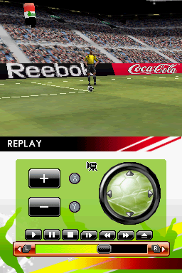 Real Soccer 2009 (Nintendo DS) screenshot: Replay