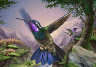 Kolibri (SEGA 32X) screenshot: It's Kolibri!!