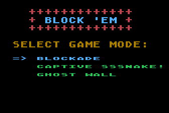 Block 'Em (1982) - MobyGames