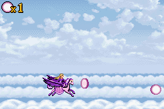 Barbie and the Magic of Pegasus (Game Boy Advance) screenshot: Pegasus Coin Collect
