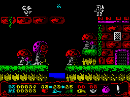 Screenshot of Moontorc (ZX Spectrum, 1991) - MobyGames