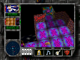 Cyberdillo (3DO) screenshot: Third person view