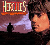 Hercules: The Legendary Journeys (Game Boy Color) screenshot: Title screen