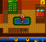 Hercules: The Legendary Journeys (Game Boy Color) screenshot: Game start