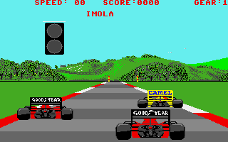 Formula 1 Grand Prix (Amiga) screenshot: Game start