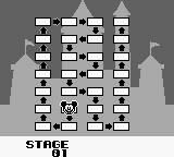 The Bugs Bunny Crazy Castle 2 (Game Boy) screenshot: Stage 01