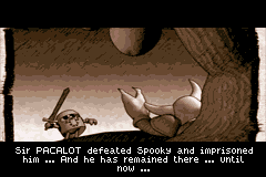 Pac-Man World 2 (Game Boy Advance) screenshot: Sir PACALOT